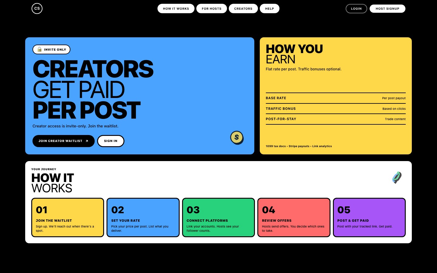 CREATOR STAYS detail 1